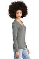 District ®  Women's Perfect Tri ®  Long Sleeve V-Neck Tee DT135