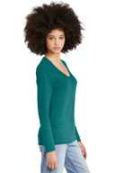 District ®  Women's Perfect Tri ®  Long Sleeve V-Neck Tee DT135