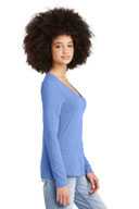 District ®  Women's Perfect Tri ®  Long Sleeve V-Neck Tee DT135