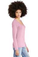 District ®  Women's Perfect Tri ®  Long Sleeve V-Neck Tee DT135