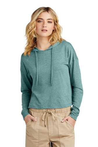 District ®  Women's Perfect Tri ®  Midi Long Sleeve Hoodie DT1390L