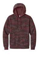 District Wash ™  Camo Fleece Hoodie DT2200C