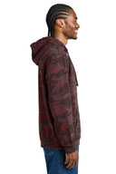 District Wash ™  Camo Fleece Hoodie DT2200C