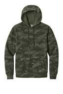 District Wash ™  Camo Fleece Hoodie DT2200C