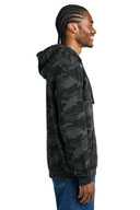 District Wash ™  Camo Fleece Hoodie DT2200C