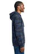 District Wash ™  Camo Fleece Hoodie DT2200C