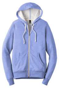 District  ®  Perfect Tri  ®  French Terry Full-Zip Hoodie. DT356