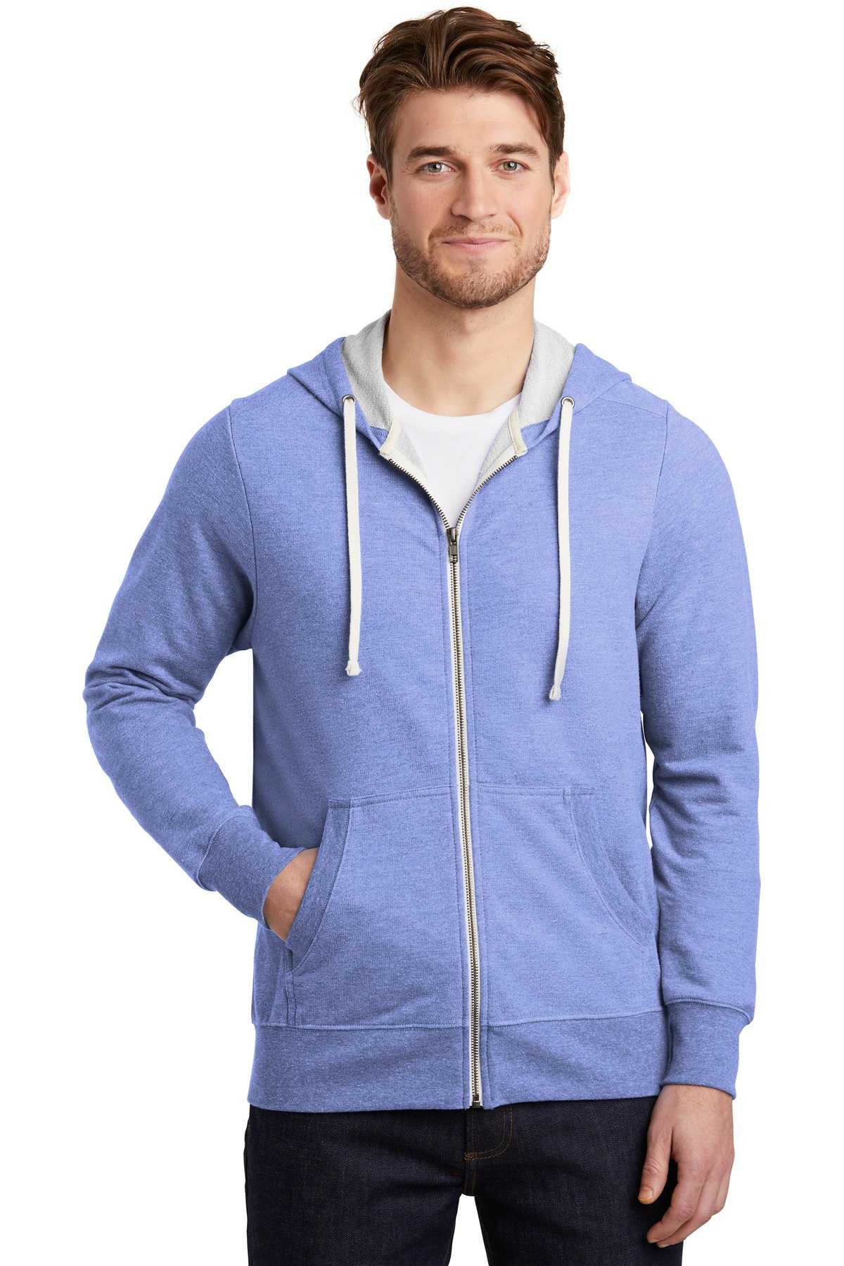 District  ®  Perfect Tri  ®  French Terry Full-Zip Hoodie. DT356