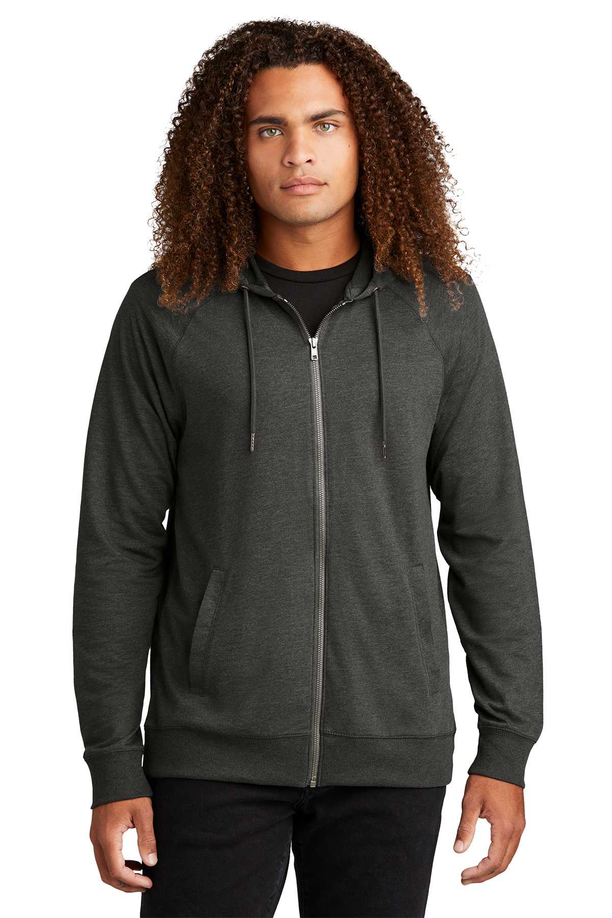 District ®  Featherweight French Terry ™  Full-Zip Hoodie DT573