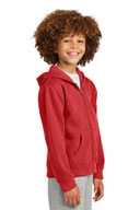 District ®  Youth V.I.T. ™  Fleece Full-Zip Hoodie DT6102Y