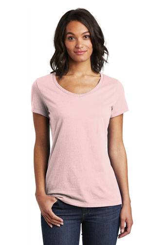 District  ®  Women's Very Important Tee  ®  V-Neck. DT6503