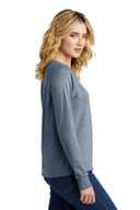 District ®  Women's Featherweight French Terry ™  Long Sleeve Crewneck DT672