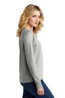 District ®  Women's Featherweight French Terry ™  Long Sleeve Crewneck DT672