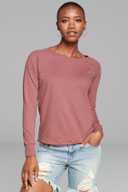 District ®  Women's Featherweight French Terry ™  Long Sleeve Crewneck DT672