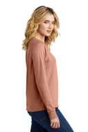 District ®  Women's Featherweight French Terry ™  Long Sleeve Crewneck DT672