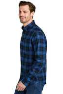 Eddie Bauer ®  Long Sleeve Favorite Flannel Plaid Shirt EB610