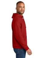 Jerzees Ultimate ™  Unisex CVC Ring Spun Hooded Sweatshirt IC49M