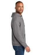 Jerzees Ultimate ™  Unisex CVC Ring Spun Hooded Sweatshirt IC49M