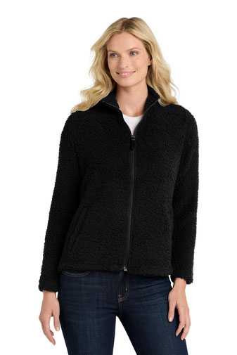 Port Authority Ladies Cozy Fleece Jacket. L131