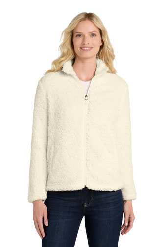 Port Authority Ladies Cozy Fleece Jacket. L131