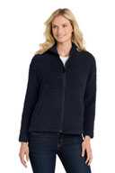 Port Authority Ladies Cozy Fleece Jacket. L131