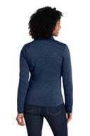 Port Authority Ladies Sweater Fleece Jacket. L232