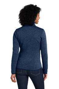 Port Authority Ladies Sweater Fleece Jacket. L232