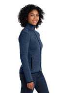 Port Authority Ladies Sweater Fleece Jacket. L232