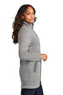 Port Authority ®  Ladies Arc Sweater Fleece Long Jacket L425