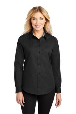 Port Authority Ladies Long Sleeve Easy Care Shirt. L608 Port Authority Ladies Long Sleeve Easy Care Shirt. L608