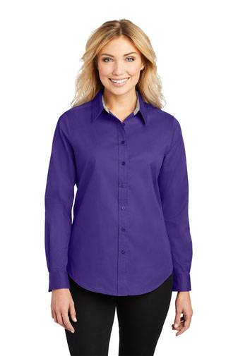 Port Authority Ladies Long Sleeve Easy Care Shirt.  L608
