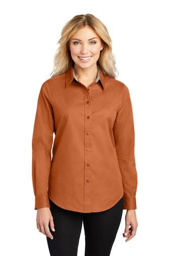 Port Authority Ladies Long Sleeve Easy Care Shirt.  L608