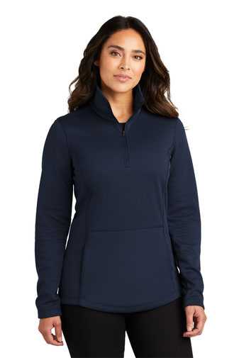 Port Authority &#174;  Ladies Smooth Fleece 1/4-Zip L804