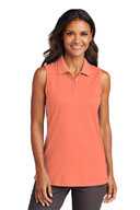 Port Authority ®  Ladies Dry Zone ®  UV Micro-Mesh Sleeveless Polo LK110SV