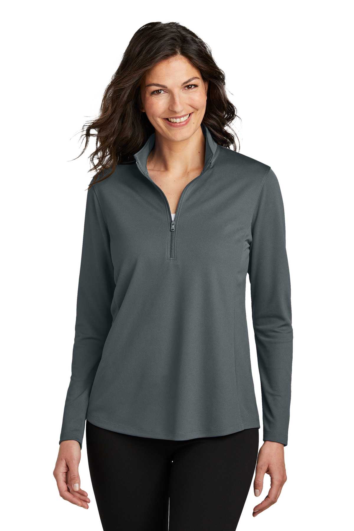 Port Authority ®  Ladies Dry Zone ®  UV Micro-Mesh 1/4-Zip LK112