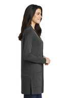 Port Authority Ladies Concept Long Pocket Cardigan . LK5434