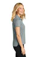 Port Authority ®  Women's Dry Zone ®  Stain-Release Grid Polo LK845