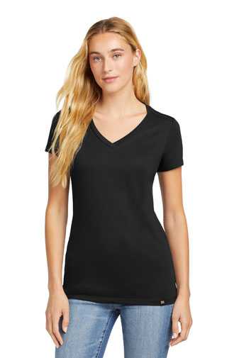 New Era  &#174;  Ladies Heritage Blend V-Neck Tee. LNEA101