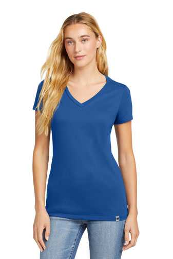 New Era  &#174;  Ladies Heritage Blend V-Neck Tee. LNEA101