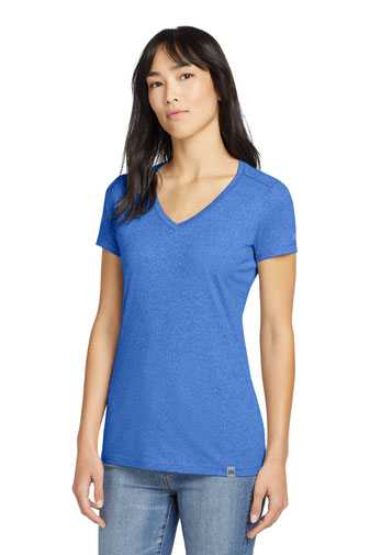 New Era  &#174;  Ladies Heritage Blend V-Neck Tee. LNEA101