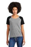 New Era  ®  Ladies Tri-Blend Performance Cinch Tee. LNEA133