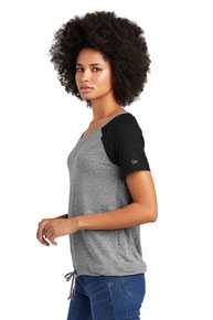 New Era  ®  Ladies Tri-Blend Performance Cinch Tee. LNEA133