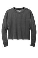 New Era ®  Ladies Tri-Blend Fleece Crop Crew LNEA514