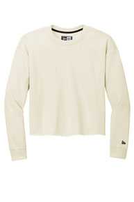 New Era ®  Ladies Tri-Blend Fleece Crop Crew LNEA514