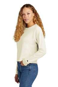 New Era ®  Ladies Tri-Blend Fleece Crop Crew LNEA514