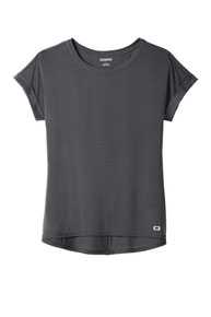 OGIO  ®  Ladies Luuma Cuffed Short Sleeve. LOG800