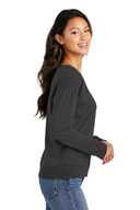 Port & Co ®  Ladies Beach Wash ®  Garment-Dyed V-Neck Sweatshirt LPC098V