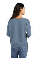 Port & Co ®  Ladies Beach Wash ®  Garment-Dyed V-Neck Sweatshirt LPC098V