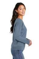 Port & Co ®  Ladies Beach Wash ®  Garment-Dyed V-Neck Sweatshirt LPC098V