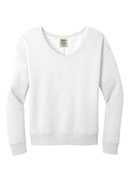 Port & Co ®  Ladies Beach Wash ®  Garment-Dyed V-Neck Sweatshirt LPC098V